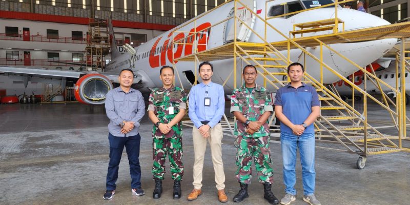 Danlanud Hang Nadim Kunker ke PT Batam Aero Technic (BAT)