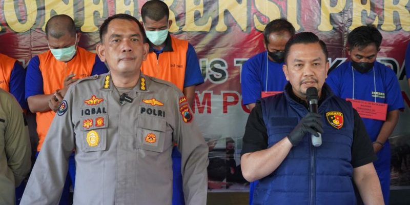Polda Jateng Tangkap Komplotan Currat Pecah Kaca Lintas Propinsi