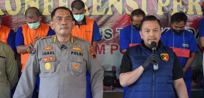 Polda Jateng Tangkap Komplotan Currat Pecah Kaca Lintas Propinsi