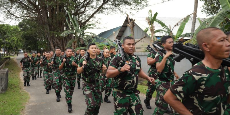OLAHRAGA MILITER UNTUK MENJAGA NALURI TEMPUR PRAJURIT LANTAMAL IV