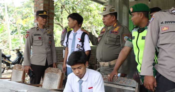 Polres Ponorogo Bersama Satpol PP Gelar Operasi Bina Kusuma