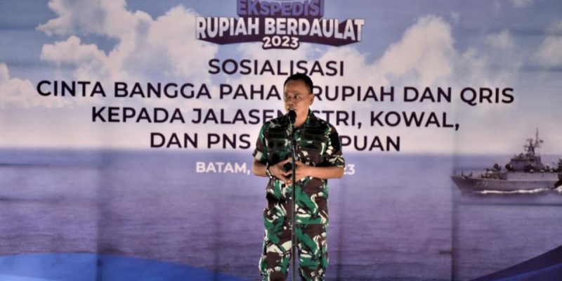 Lantamal IV Dukung Sosialisasi Cinta Bangga Paham (CBP) Rupiah