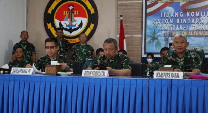 Danlantamal IV Mengikuti Sidang Komisi Pantukhir Pusat di Tanjung Uban
