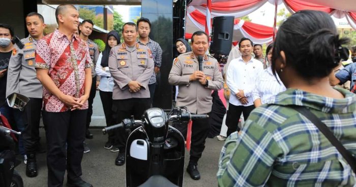 Polres Malang Berhasil Ungkap Kasus Curanmor Terbanyak di Jawa Timur