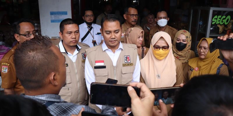 Satgas Pangan Polres Malang Sidak di Pasar Kepanjen Jelang Ramadhan