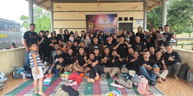 1 Dekade Pengabdian, Keluarga Besar Letting ADD Satbrimob Polda Kepri Gelar Acara Syukuran