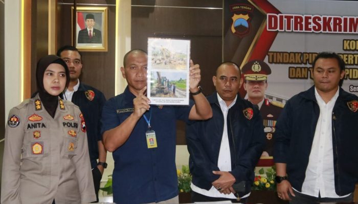 Sapu Bersih Ilegal Mining, Polda Jateng Tutup 2 Tambang Ilegal di Pati dan Batang
