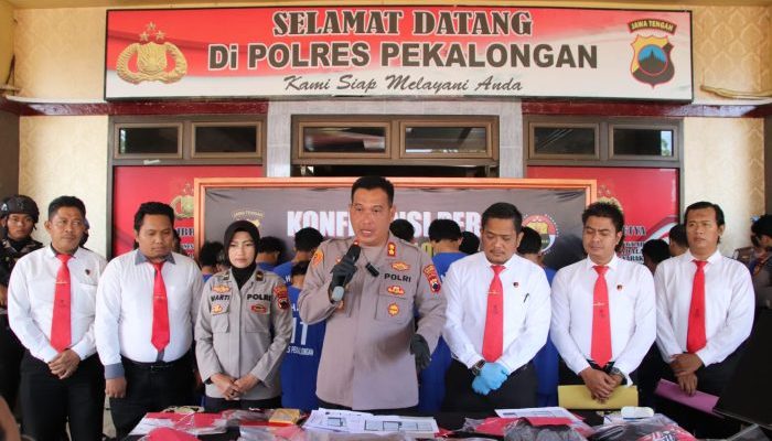 Selama Januari-Februari, Polres Pekalongan Amankan 20 Tersangka Tindak Pidana