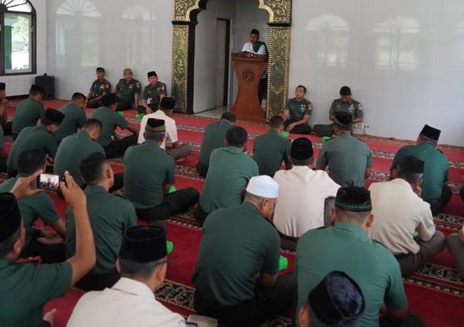 Momentum Peringatan Isra Mi’raj, Implementasikan Akhlakul Karimah Prajurit Wijayakusuma