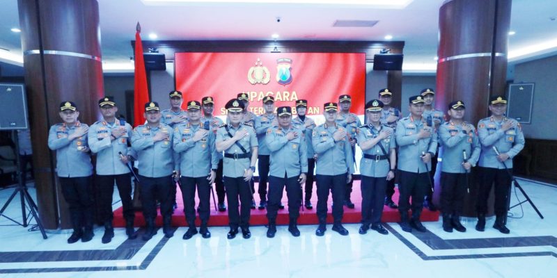 Kapolda Jatim Pimpin Sertijab Kapolrestabes Surabaya
