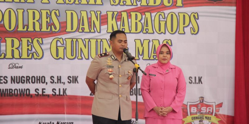 Kapolres Gumas Pimpin Sertijab Wakapolres Dan Kabag Ops