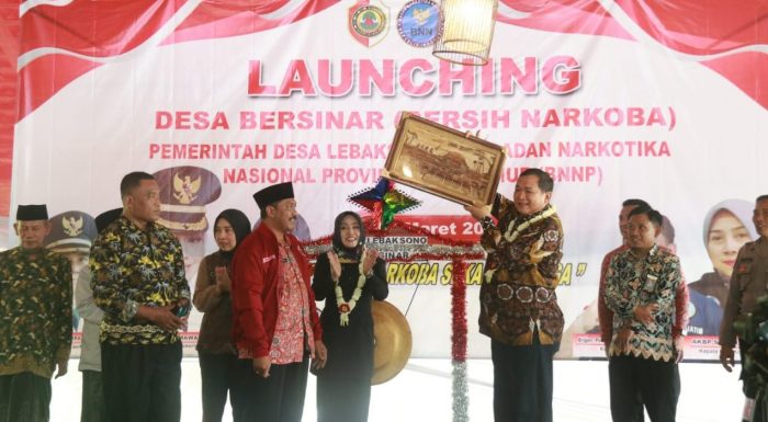 Ciptakan Desa Bersih dari Narkoba, Pemkab Mojokerto Bersama BNN Jatim Luncurkan Desa Bersinar