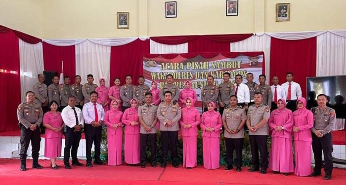 Momen Haru dan Suka Cita Warnai Kenal Pamit Wakapolres Gumas