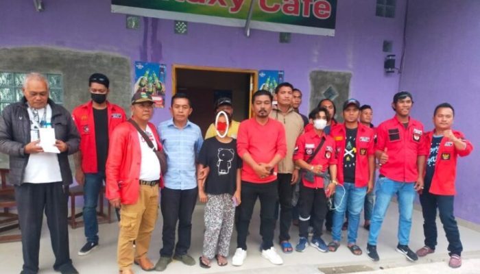 PBB DPC Samosir Selamatkan Dua Perempuan Dibawah Umur Yang Dipekerjakan di Cafe Galaxy Hiburan Malam