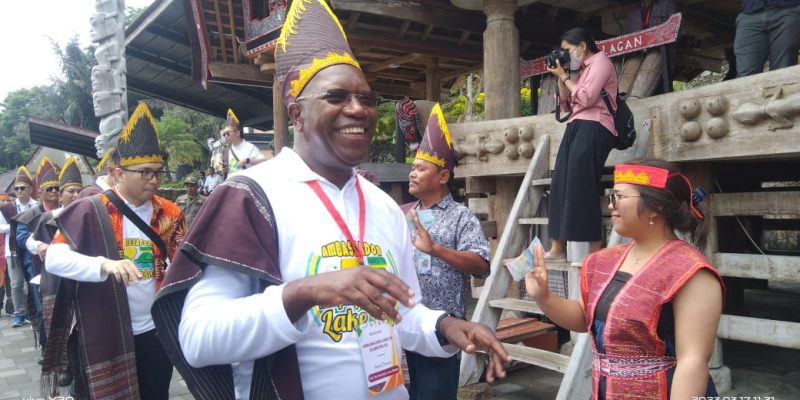 Sambut Delegasi Ambassador Goes To Kampung KB, Bupati Samosir Harapkan Promosikan Pariwisata Samosir