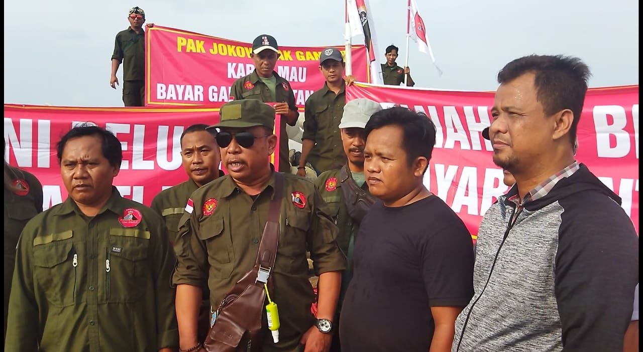 LSM Trinusa Jateng Datangi dan Dampingi Lokus Sengketa Tanah