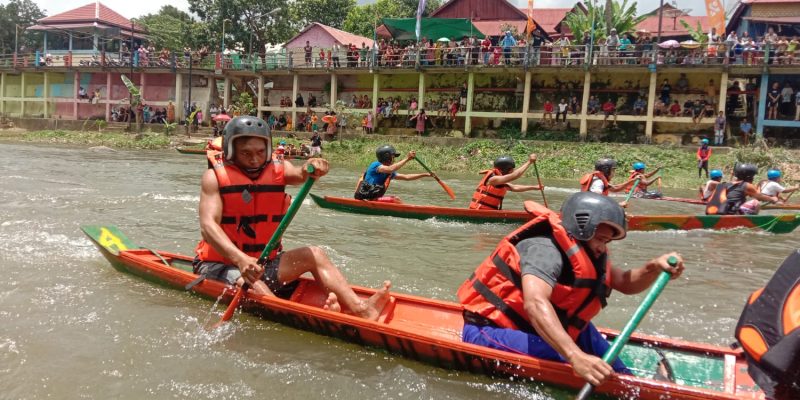 Program Ayo Ngelong Kelinggau 2023 Dinas Pariwisata Adakan Lomba Bidar Walikota Cup