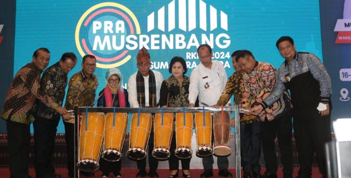 Bupati Samosir Hadiri Acara Desk Pra Musrenbang Zona Dataran Tinggi RKPD Provinsi Sumatera Utara Tahun 2024