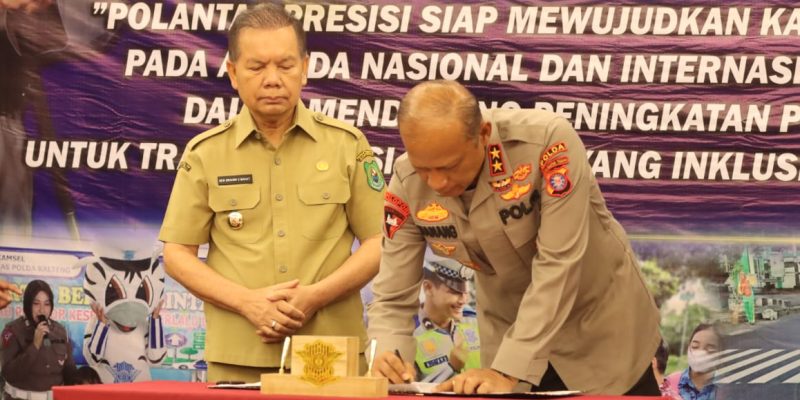 Menuju Polantas Presisi, Kapolda Kalteng Buka Rakernis Fungsi Lalu Lintas 2023