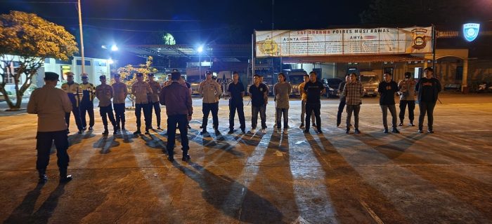 Menyambut Bulan Suci Ramadhan 1444 Hijriah Polres Mura Menggelar Patroli Skala Besar