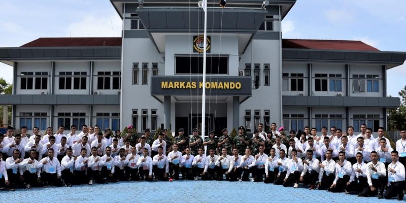 77 Calon Bintara Pria dan Wanita Serta Calon Tamtama Dari Lantamal IV Siap Bertarung di Seleksi Tingkat Pusat