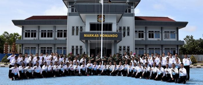 77 Calon Bintara Pria dan Wanita Serta Calon Tamtama Dari Lantamal IV Siap Bertarung di Seleksi Tingkat Pusat