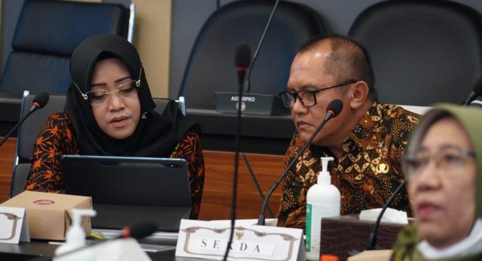 Bupati Ikfina Ikuti Rakor Pimpinan Kementerian/Lembaga Program Pemberantasan Korupsi Pemerintah Daerah Serta Peluncuran Indikator MCP Tahun 2023