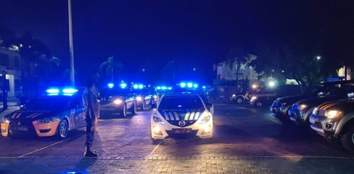 Harkamtibmas Jelang Ramadhan, Polres Magetan Dan Polsek Jajaran Gelar Patroli Blue Light Skala Besar