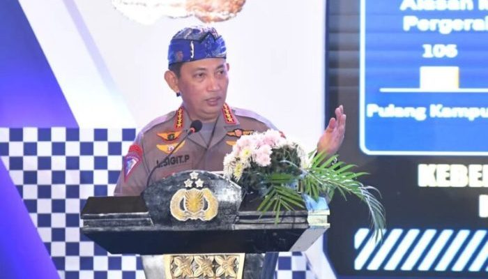 Kapolri Buka Rakernis Fungsi Lantas 2023, Launching Aplikasi Signal dan E-Avis