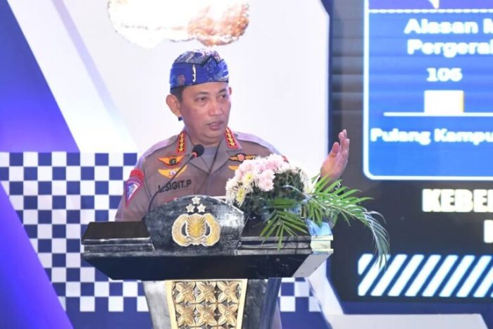 Kapolri Buka Rakernis Fungsi Lantas 2023, Launching Aplikasi Signal dan E-Avis