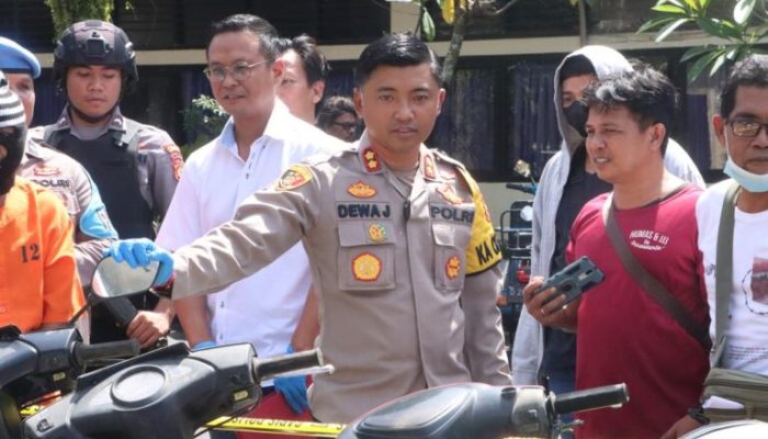 Operasi Sikat Agung 2023, Polres Jembrana Tangkap Pelaku Curanmor yang Beraksi di Jembrana dan Beberapa TKP di Bali