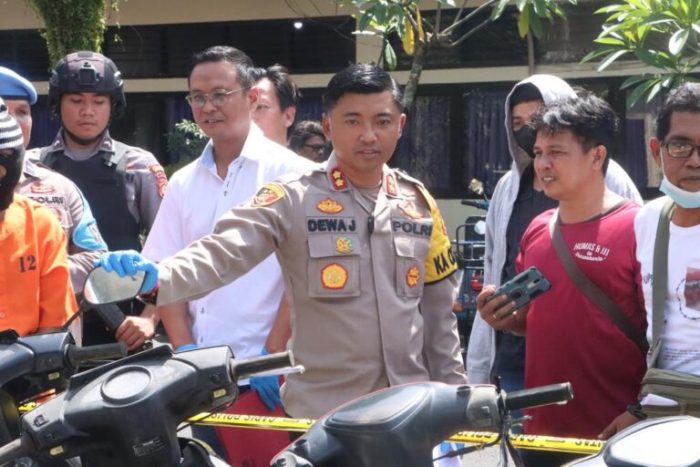 Operasi Sikat Agung 2023, Polres Jembrana Tangkap Pelaku Curanmor yang Beraksi di Jembrana dan Beberapa TKP di Bali