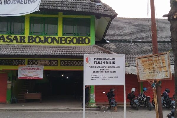 Pemkab Bojonegoro Terus Lakukan Pendekatan Pada Pedagang Pasar Lama