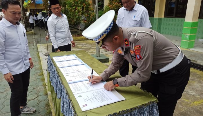 Kasat Lantas Polresta Tandatangani Nota Kesepahaman Bersama