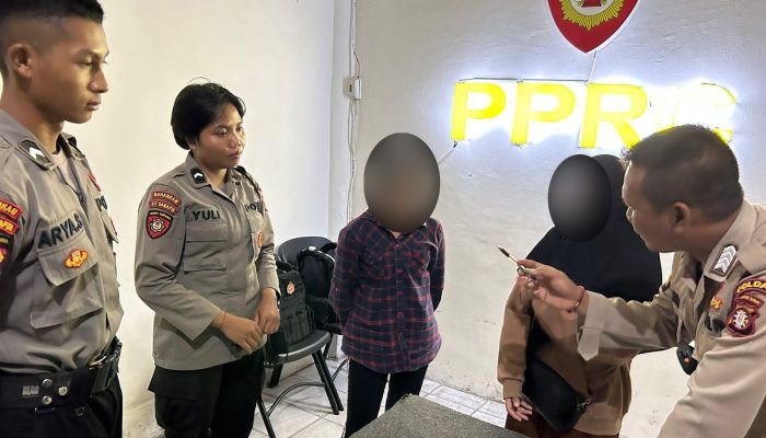 Meresahkan, 5 ABG Diamankan Ditsamapta Polda Kalteng Saat Pesta Lem Fox