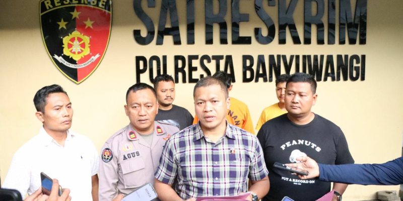 Polresta Banyuwangi Berhasil Tangkap Pelaku DPO ilegal logging yang kabur selama dua tahun