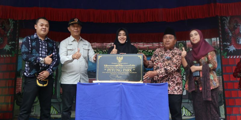 Bupati Mojokerto Resmikan Petung Park, Wisata Bernuansa Bambu di Desa Belik Trawas