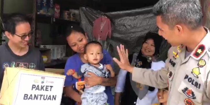 Polresta Malang Kota Distribusikan Bantuan Untuk Balita, Dukung Pemerintah Cegah Stunting