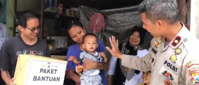 Polresta Malang Kota Distribusikan Bantuan Untuk Balita, Dukung Pemerintah Cegah Stunting