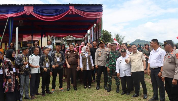 Kapolres Mura Monitoring Ke TPS Pilkades Ke Desa-Desa