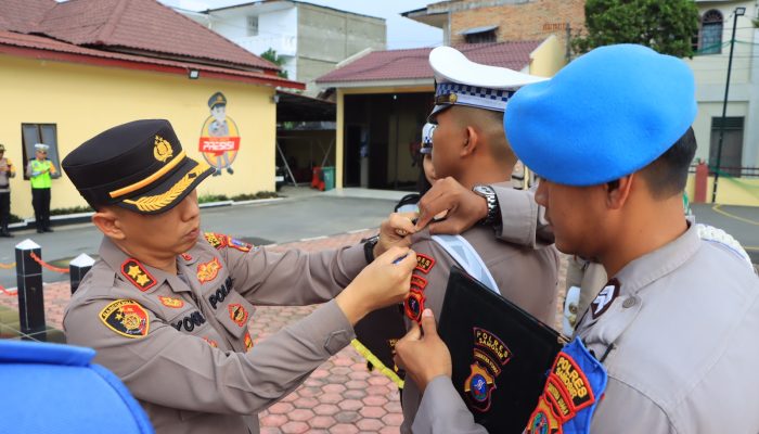 Jelang Hari Raya Idul Fitri, Polres Samosir Gelar Apel Pasukan Operasi Keselamatan Toba