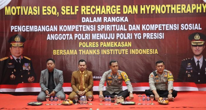 Demi Meningkatkan Kompetensi, Polres Pamekasan Menggelar ESQ Anggota.
