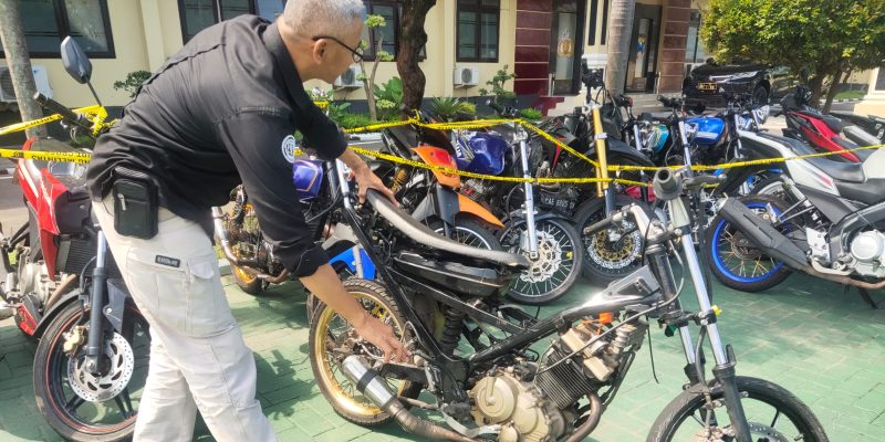 Patroli Blue Light Gabungan Polres Magetan, Gagalkan Aksi Balap Liar