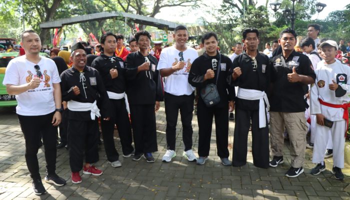 Polres Kediri Kota Fasilitasi Deklarasi Damai Perguruan Silat se Kota Kediri