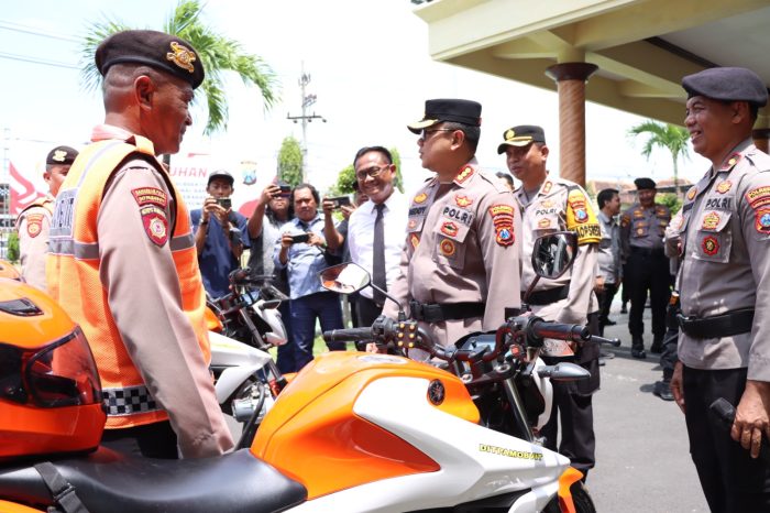Polresta Banyuwangi Kukuhkan Satpamopvit dan Polsubsektor Bandara Internasional