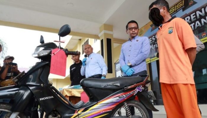 Polres Magetan Gelar Konferensi Pers Ungkap Kasus Curanmor
