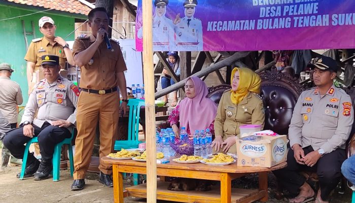 Bupati Musi Rawas Bersama Kapolres Menjenguk Korban Banjir Desa Pelawe