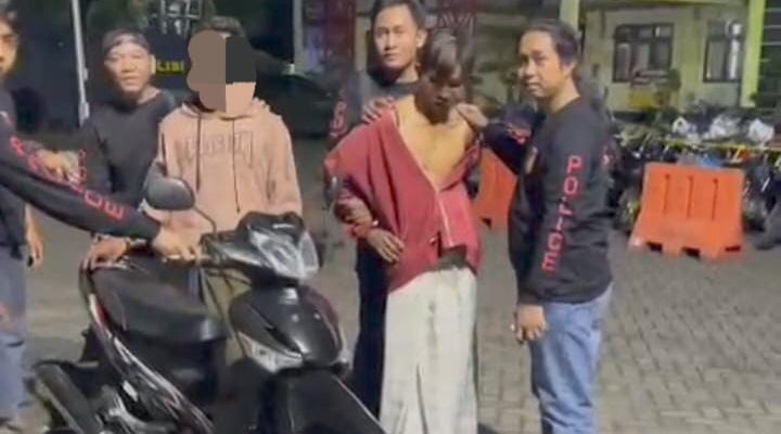 Dua Pelaku Curanmor Ditangkap, Salah Seorang Pelaku Masih Dibawa Umur