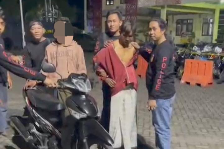 Dua Pelaku Curanmor Ditangkap, Salah Seorang Pelaku Masih Dibawa Umur