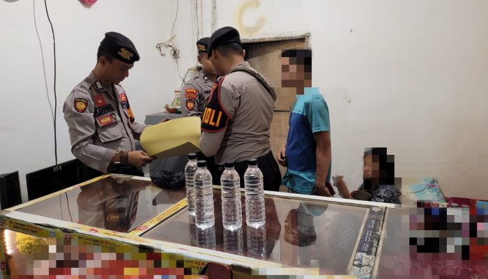 Operasi Cipta Kondisi Ramadhan Samapta Polres Situbondo Berhasil Sita Miras Jenis Arak